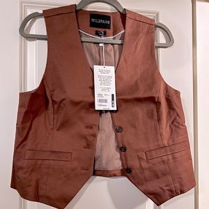 NWT Wildfang Essential Vest Size Small